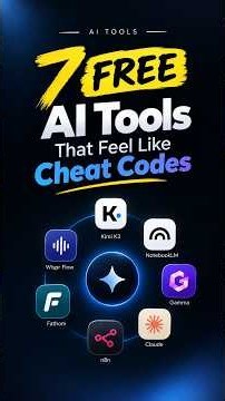 7 FREE AI Tools You Need to Know in 2026