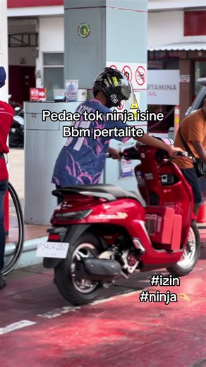 Ninja Motor: Tips Mengisi Bensin Pertalite