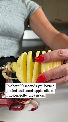 The Best Way To Peel Apples
