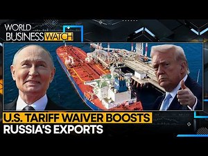 Russian Crude Exports Surge to Highest Since March 2022 | WION World Business Watch