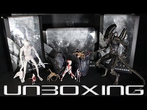 NECA's Alien: Covenant Neomorph, Xenomorph, and Creature Pack UNBOXING