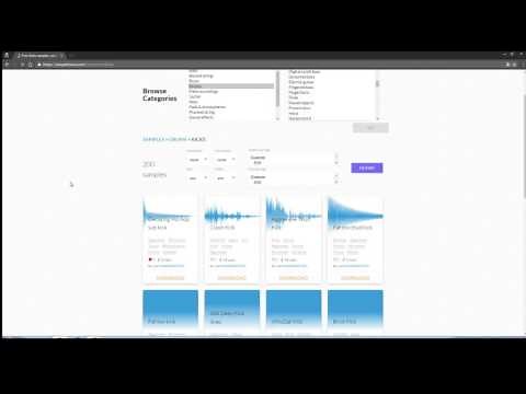 Samples Gratis: Sample focus (Libres de copyright)