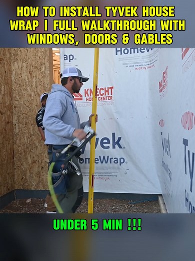 How to Install Tyvek House Wrap: Complete Guide