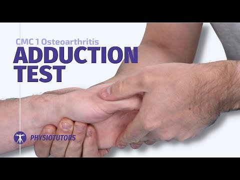 Adduction Test | CMC 1 Osteoarthritis