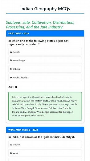 Jute: Cultivation, Distribution, Processing, and the Jute Industry