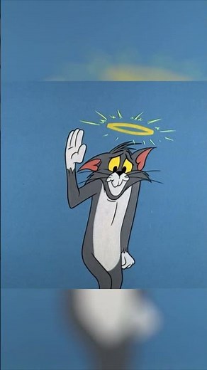 See you! 👋 😇 #TomandJerry #ClassicCartoons #shorts