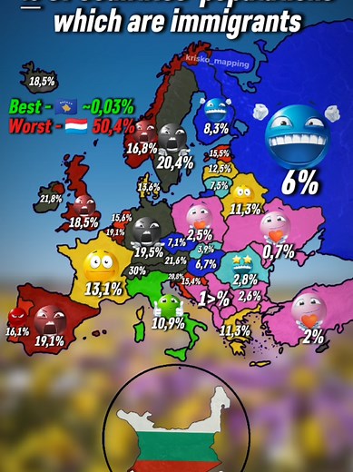 Exploring European Immigration Through Mapping