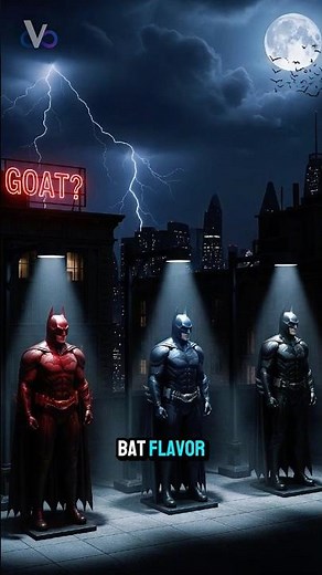 Who’s the Best Batman: Bale, Affleck, or Pattinson?👀👀 #dc #batman