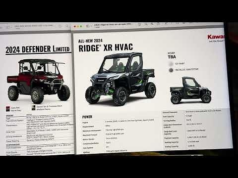 Kawasaki Ridge vs Can-am defender vs Polaris Ranger