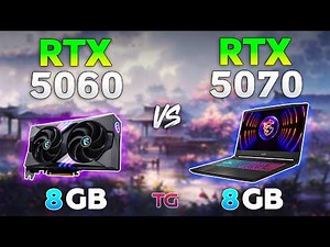 RTX 5070 Laptop vs RTX 5060 Desktop - Test in 10 Games
