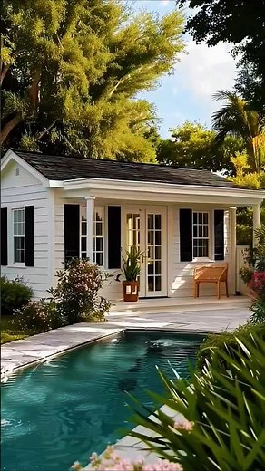 This Tiny House has a Private POOL 🤯