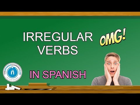 Irregular Verbs in Present Tense in Spanish 😊