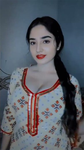 Desi Vibes & Red Lips 💄 | Trending Today #shorts