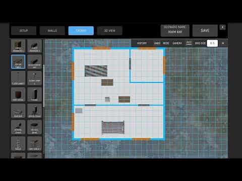 Operator XR Sketch overview - VR scenario design tool