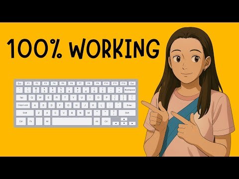 How To FIX Laptop Keyboard Not Working - EASY FIX