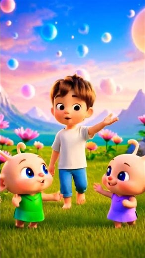The adventures of a small child in another world🏰🌌🌠🪐#adventure #another #world #baby #cartoon