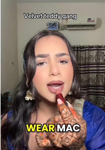 MAC Velvet Teddy Lipstick Review and Application