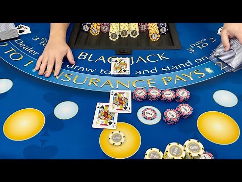 INCREDIBLE $1,510,000 BLACKJACK WIN WITH PERFECT PAIR SIDE BETS, BLACKJACKS, & HUGE DOUBLE DOWNS!