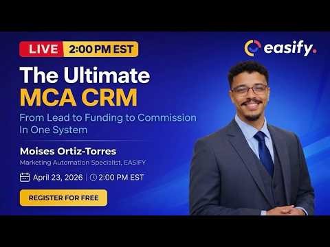 The MCA CRM Built for Real Brokerages | Live Demo