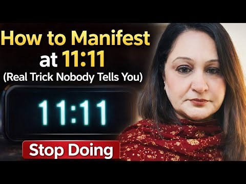 How to Manifest at 11:11 (Real Trick Nobody Tells You) | Stop Doing This Mistake