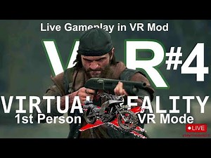#4 Days Gone in 1st Person Bike VR! RTX 5090 PC / Live VR Mod Gameplay!