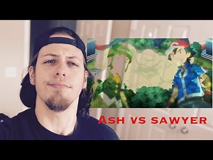 Ash vs Sawyer - Full Battle | Pokemon AMV REACTION
