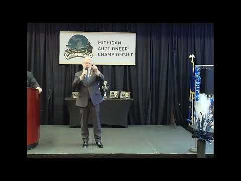 Michigan Auctioneer Championship, January 30, 2026, Contestant#19, Brad Stoecker