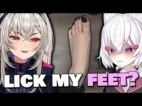 Saruei reveals her IRL FEET on Stream! (VTuber Moments)
