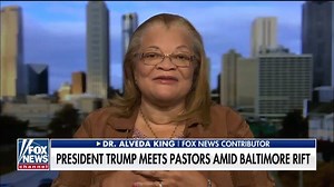 “The president [is] simply saying your communities need to be fixed” -Dr. Alveda King defends President Trump after he met with faith leaders amid the Baltimore debate | Fox & Friends
