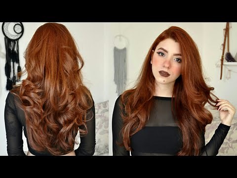 PINTANDO O CABELO RUIVO EM CASA SOZINHA! | Amanda Oliveira