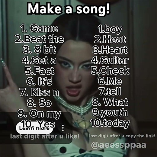 Make a song! ❤️