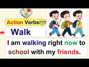 Improve English: Action Verbs In English A2 Examples.