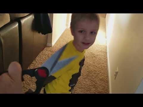 Playing with handcuffs