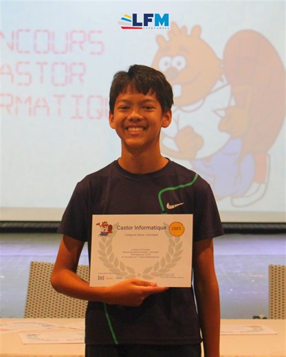 Lycée Français de Manille | Le Concours Castor Informatique est une compétition internationale qui initie les élèves à la logique et à la pensée algorithmique. Cette... | Instagram