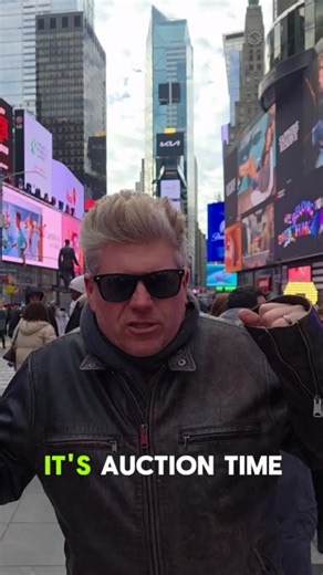 Auctioneers in Times Square at Christmas Time #auctioneer #funny #Christmas | Bobby D. Fundraiser/Auctioneer