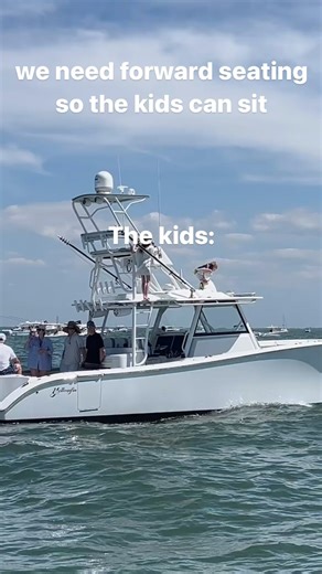 #kidswillbekids #boats #center #centerconsoles #boatsboatsboats #boatlife #boattrip #boatsforsale #boatsofinstagram #yellowfin #fishinglife #fishingtrip #fishing #saltwaterfishing #saltlife | White Water Marine