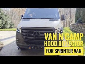 Van N Camp Hood Deflector For Winnebago Revel / Sprinter Van