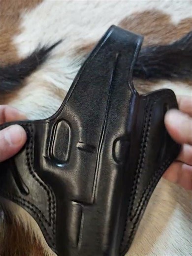 Custom Handcrafted OWB Holster: Glock 21 Gen4 45 Auto