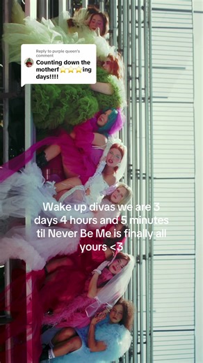 Exciting Countdown to Never Be Me Release