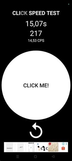 CPS test 30s | 429 Clicks