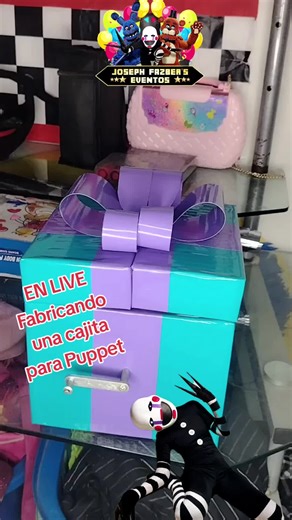 Crea una cajita para Puppet de Five Nights at Freddy's
