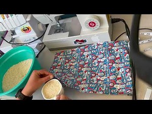 Microwavable Rice Heating Pad Sewing Tutorial