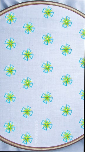 10K views · 104 reactions | Very Unique All Over Hand Embroidery Tutorial with pearl #viralvideo #Embroidery #embroideryart #fb #embroidery #trending #design #hand #how #reels #support #tutorial #reelsfb #cute #viral #stitch #diy #satisfying #handembroidery #reelsvideo #fbreels #facebookreels #viralreels | Crafts & Embroidery | Facebook