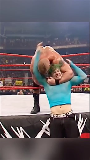 Brock Lesnar vs. Hardy Boyz: WWE RAW (2002)