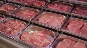 Fresh Raw Meat Trays Supermarket Stock Footage Video (100% Royalty-free) 12261536 | Shutterstock