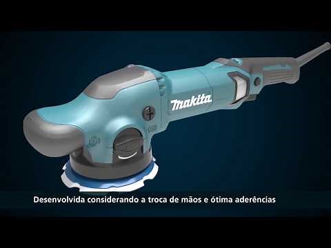 Lixadeira Politriz Roto-Orbital Makita PO6000C