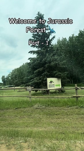 Welcome to Jurrasic Forest🦕 Edmonton 🇨🇦 24 min Drive from Edmonton 🇨🇦 An outdoor dinosaur theme park located North of Edmonton in Gibbons, Alberta. As you step into our prehistoric haven, you'll find yourself surrounded by the wonders of Pre-historic Alberta. Roam through an old-growth forest filled with animatronic dinosaurs, embark on paleontological adventures, and discover the secrets of ancient trails that wind through a lush forest. For family-friendly fun, challenge your skills at ou