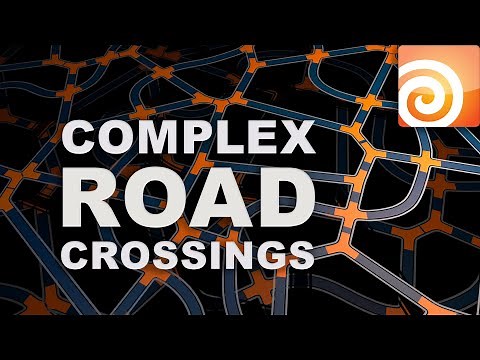 Create Cross Roads In Houdini