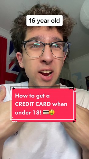 How to get a Credit Card when under 18! 💳🤑📈 #creditcard #credit #money #personalfinance #teen #fyp