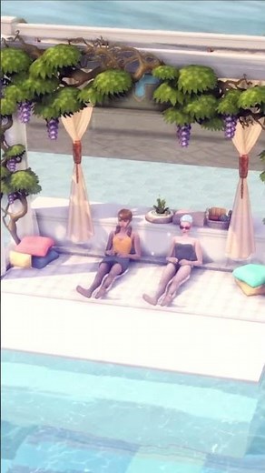Infinity Pool Tutorial - The Sims 4 #shorts